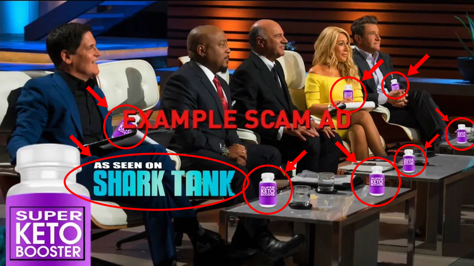 Shark Tank Keto Scam Example